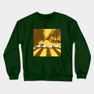 Abbey Road chickens Crewneck Sweatshirt